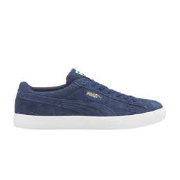PUMA: Синие кроссовки  Suede