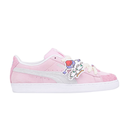 PUMA: Розовые кроссовки  Suede