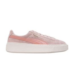 PUMA: Розовые кроссовки  Suede