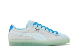 PUMA: Синие кроссовки  Suede
