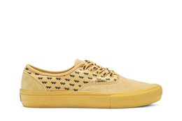 Vans: Жёлтые кроссовки  Authentic