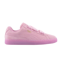 PUMA: Розовые кроссовки  Suede