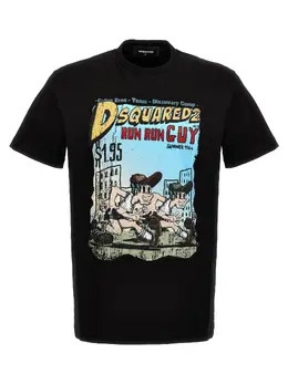 Dsquared2: Хлопковая футболка 