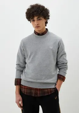 Fred Perry: Серый свитшот 