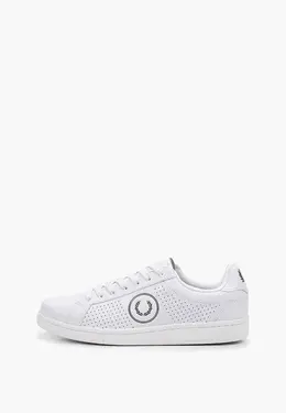 Fred Perry: Белые кеды 