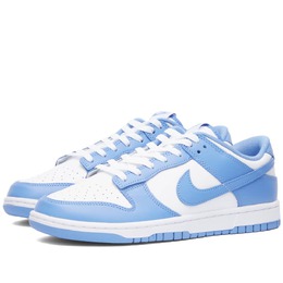 Nike: Белые кроссовки Dunk Low