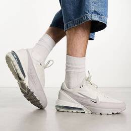 Nike: Светлые кроссовки  Air Max