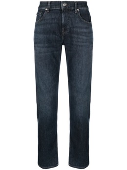 7 For All Mankind: Голубые джинсы  Slimmy