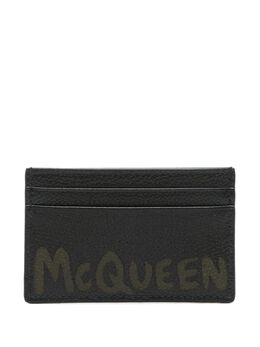 Alexander McQueen: Чёрный картхолдер 