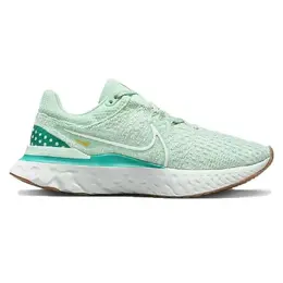 Nike: Голубые кроссовки React Infinity Run Flyknit