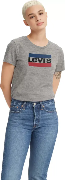 Levi's: Серая футболка 