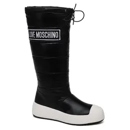 Love Moschino: Чёрные угги 