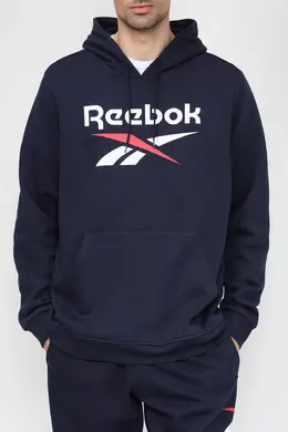 Reebok: Синяя толстовка 