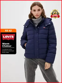 Levi's: Синяя куртка 