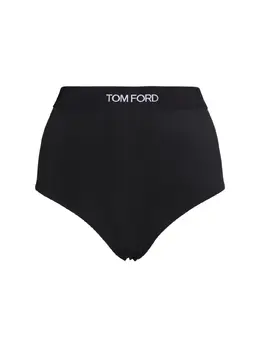 TOM FORD: Чёрные трусы Logo