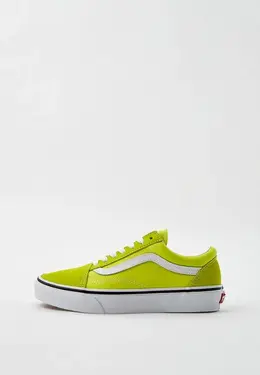 Vans: Зелёные кеды