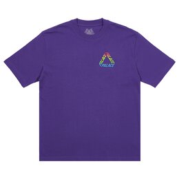 Palace: Фиолетовая футболка 