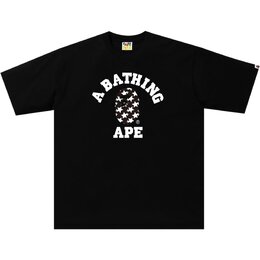 A BATHING APE: Чёрная футболка 