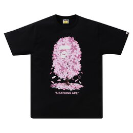 A BATHING APE: Чёрная футболка 