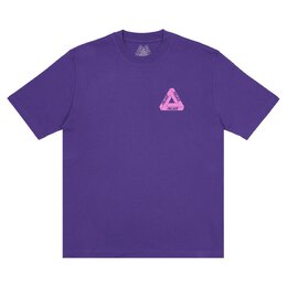 Palace: Фиолетовая футболка 