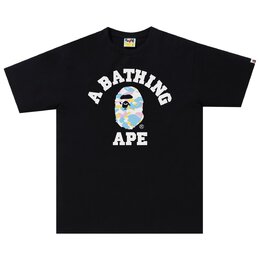 A BATHING APE: Чёрная футболка 