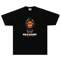 A BATHING APE: Чёрная футболка 