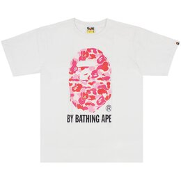 A BATHING APE: Белая футболка 