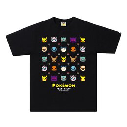 A BATHING APE: Чёрная футболка 