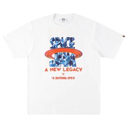 A BATHING APE: Белая футболка 