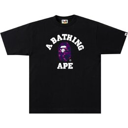 A BATHING APE: Чёрная футболка 