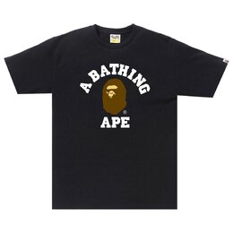 A BATHING APE: Чёрная футболка 