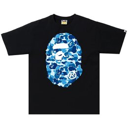 A BATHING APE: Чёрная футболка 