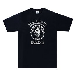 A BATHING APE: Чёрная футболка 