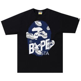 A BATHING APE: Чёрная футболка 