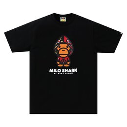 A BATHING APE: Чёрная футболка 