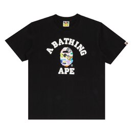 A BATHING APE: Чёрная футболка 