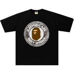 A BATHING APE: Чёрная футболка 