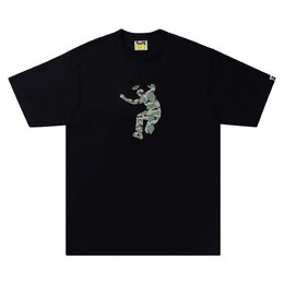 A BATHING APE: Чёрная футболка 