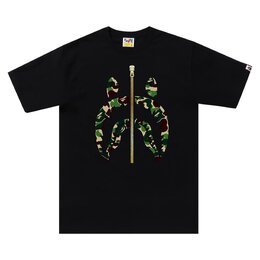 A BATHING APE: Чёрная футболка 