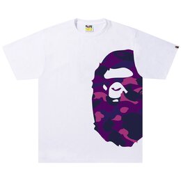 A BATHING APE: Белая футболка 