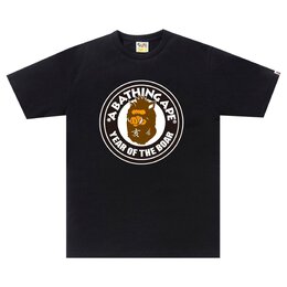 A BATHING APE: Чёрная футболка 