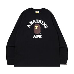 A BATHING APE: Чёрная футболка 