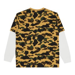 A BATHING APE: Жёлтая футболка 