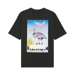 Heron Preston: Чёрная футболка Heron