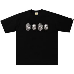 A BATHING APE: Чёрная футболка 