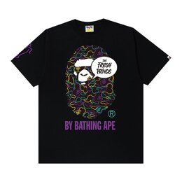 A BATHING APE: Чёрная футболка 