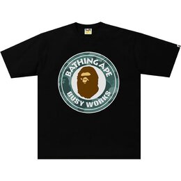 A BATHING APE: Чёрная футболка 