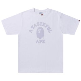 A BATHING APE: Белая футболка 