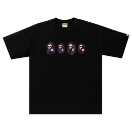 A BATHING APE: Чёрная футболка 