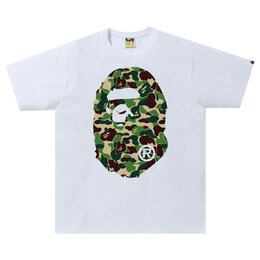 A BATHING APE: Белая футболка 